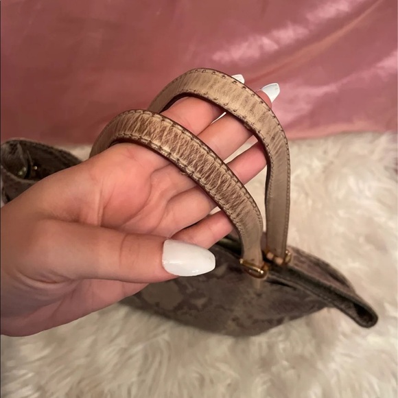 Michael Kors Snake Print Shoulder Bag - Picture 4 of 6